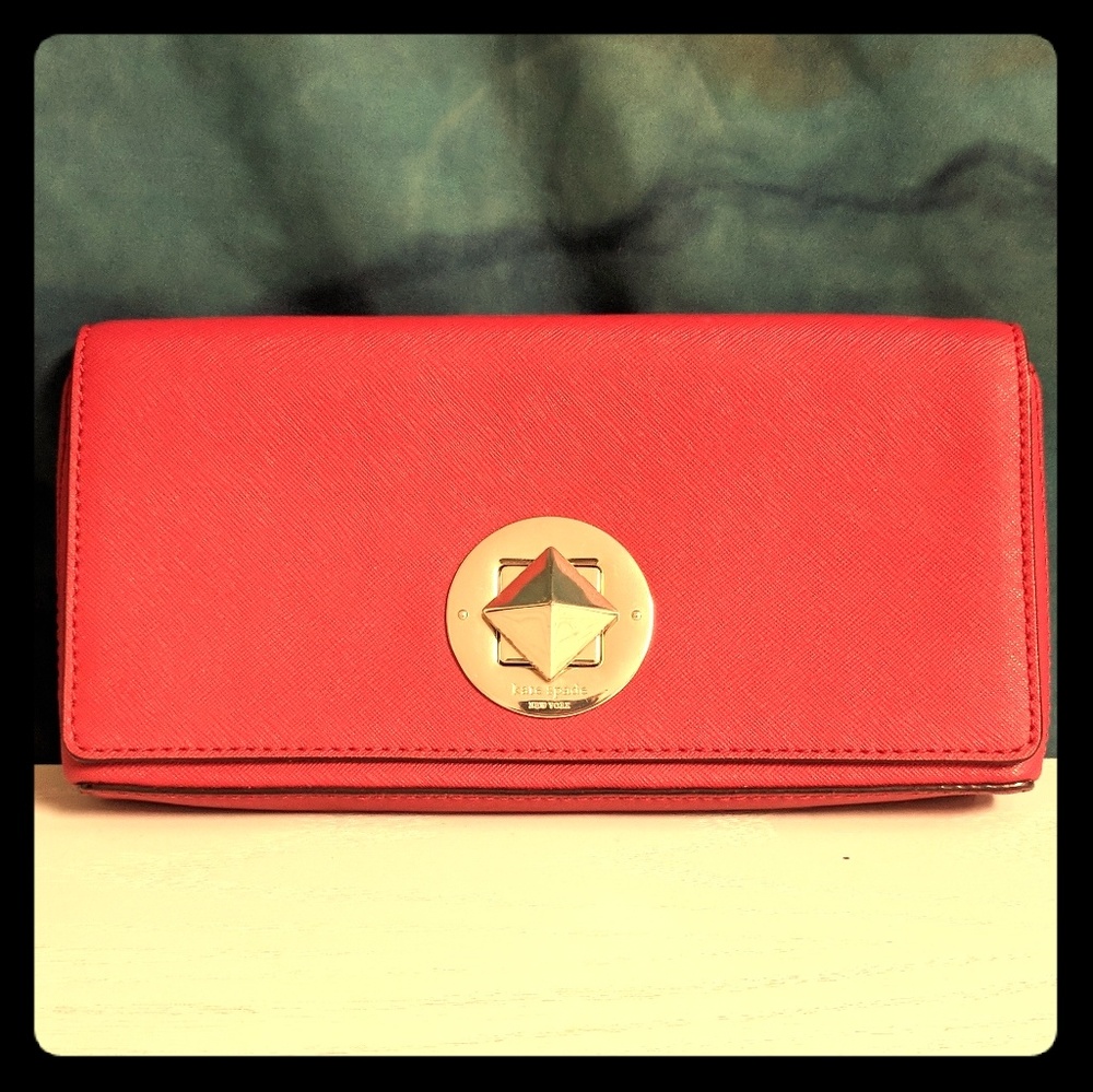 Gorgeous Red Kate Spade Clutch